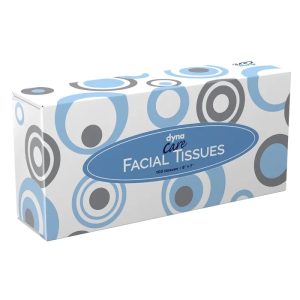 High Quality Facial Tissues, 8" x 7", 100 Per Box