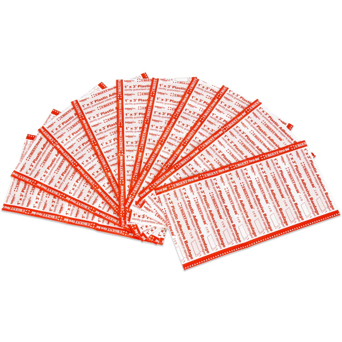 1,000 Adhesive Bandage, 1" x 3" Plastic Strips - Image 9