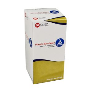 Alternative view of 2"x4.5" Elbow & Knee Plastic Bandage, 50 Per Box