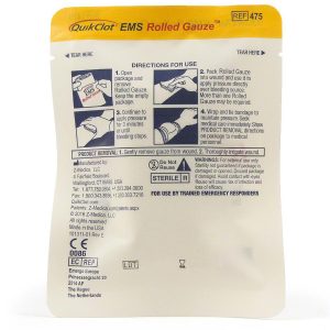 Alternative view of QuikClot EMS Rolled Gauze, 3" x 48"
