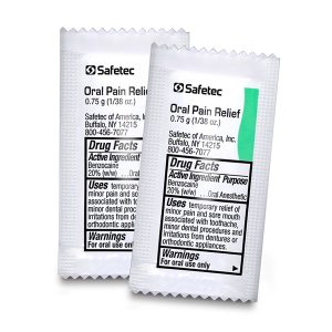 Alternative view of Oral Pain Relief Gel .75 g Packet, 144 Per Box