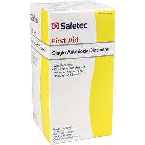 Alternative view of Single Antibiotic (Bacitracin) .9gm. Pouch, 144 per box