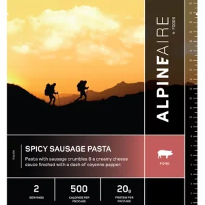 Spicy Sausage Pasta - Cook in the Pouch