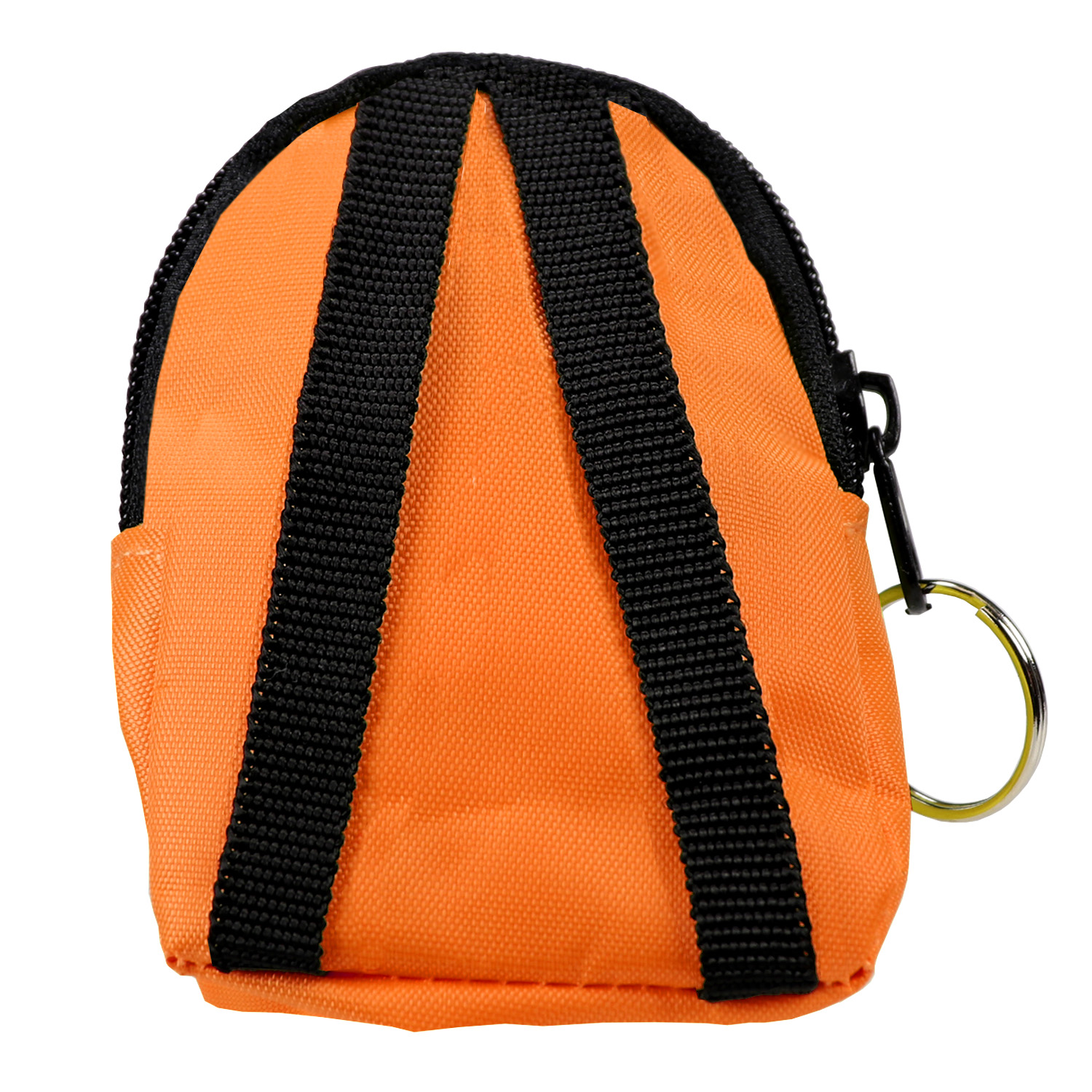 CPR Orange Beltloop Keychain Backpack with Faceshield, Gloves, and Cleansing Wipes - Image 2