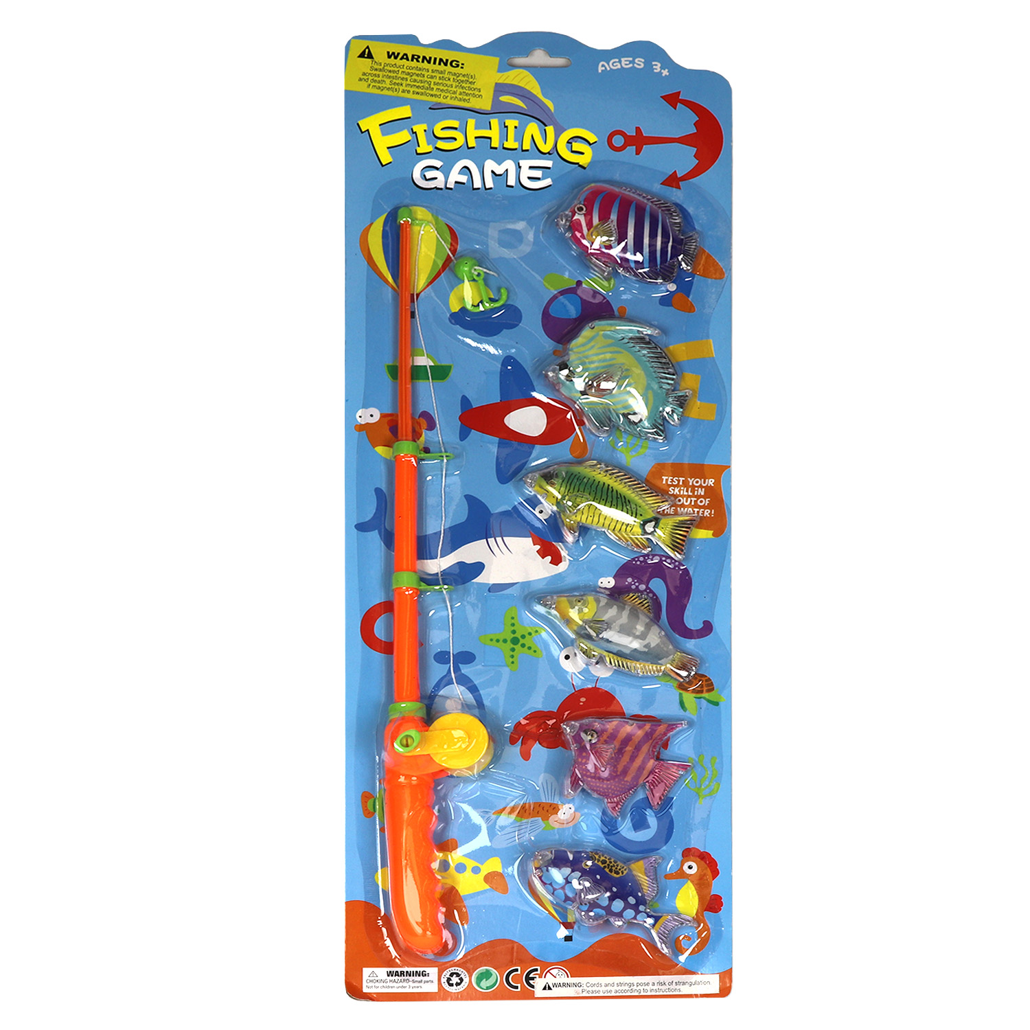 Child's Toy Fishing Set