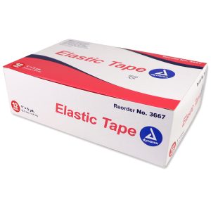 Alternative view of Adhesive Tape, Elastic 1" x 5 yd. - 12 per box