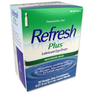 Alternative view of Lubricating Eye Drops, 30 Ampules per Box