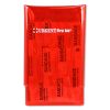 Mini Folding First Aid Pack, Red, Urgent First Aid, 18 Pieces