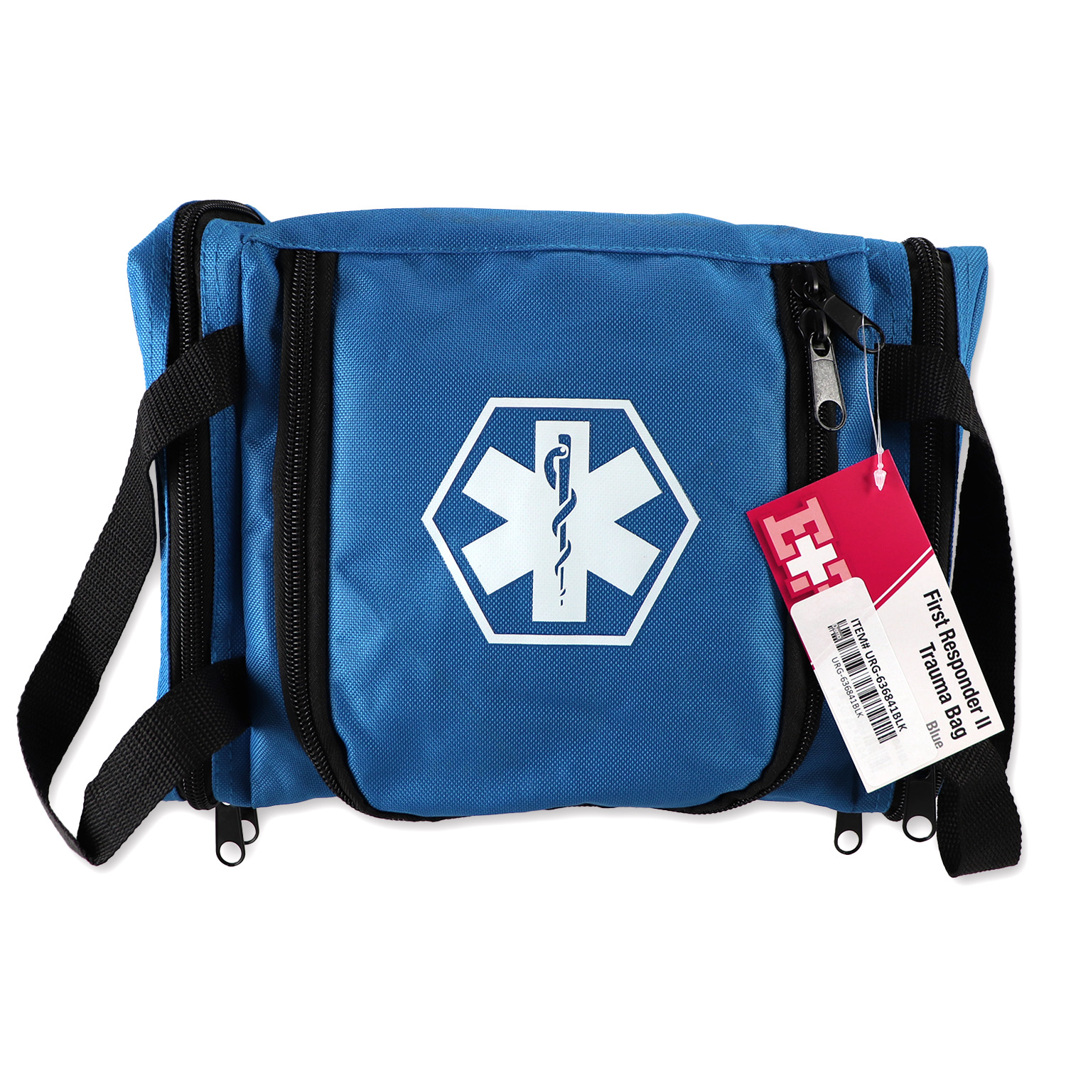 80 Piece First Responder Kit / Jump Bag - Blue - Image 2