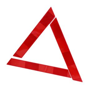 Reflective Road Triangle